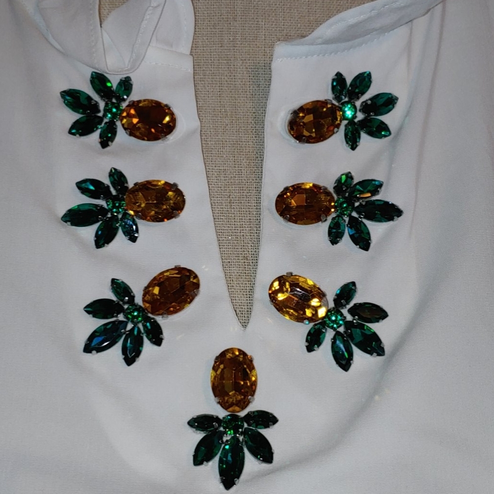 Talbots Rsvp Pineapple Shell Euc - image 6